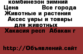 комбинезон зимний › Цена ­ 1 300 - Все города Животные и растения » Аксесcуары и товары для животных   . Хакасия респ.,Абакан г.